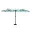Grand parasol rectangulaire double 14,8 pi avec manivelle-1991027191
