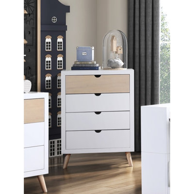 Commode avec tiroirs de rangement pour chambre d'enfant