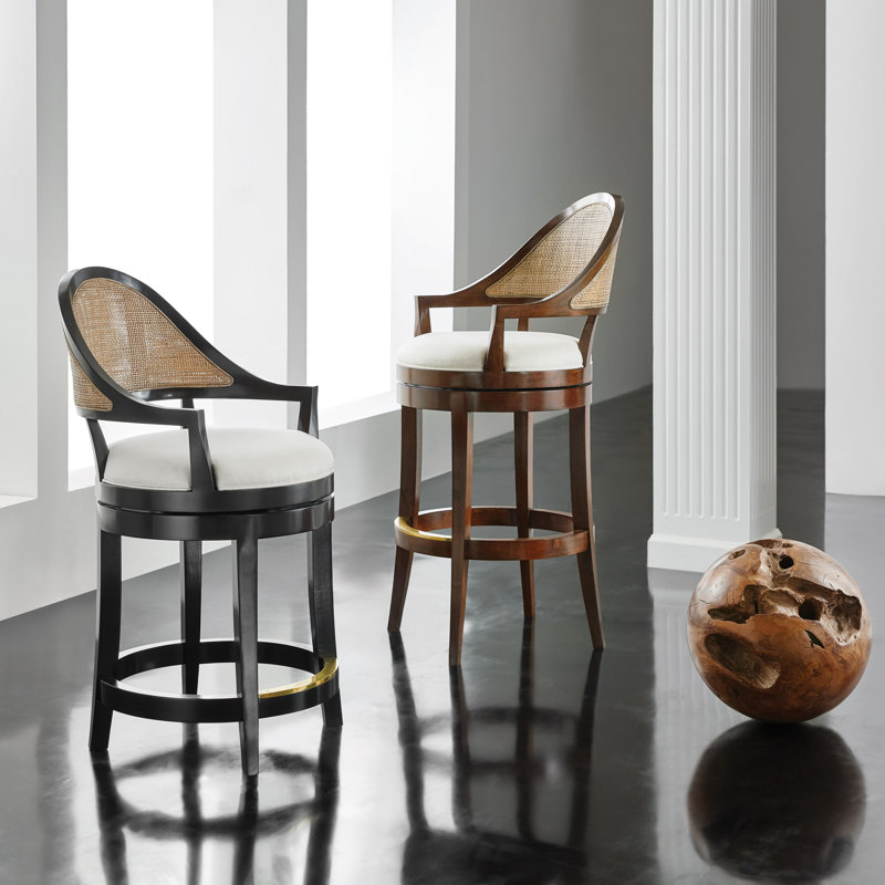 Modern History Swivel, Brown, Counter Stool (26” Seat Height)