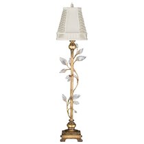 Crystal Laurel 31-Inch One Light Table Lamp  Fine Art Handcrafted Lighting  - Montreal Lighting & Hardware