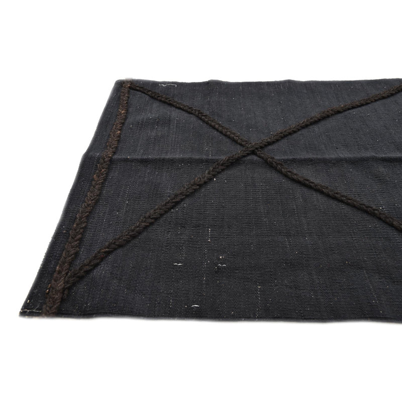 8 Ft Runner Pires Black Rug