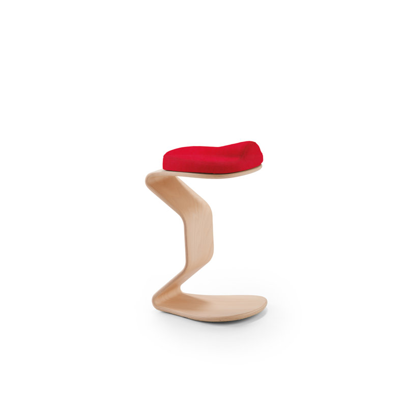 Ergonomic Active Stool, Red