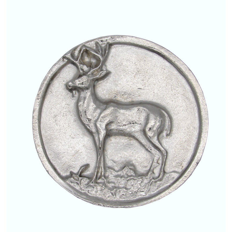 Poignée fantaisie surdimensionnée de 2 po, Nickel