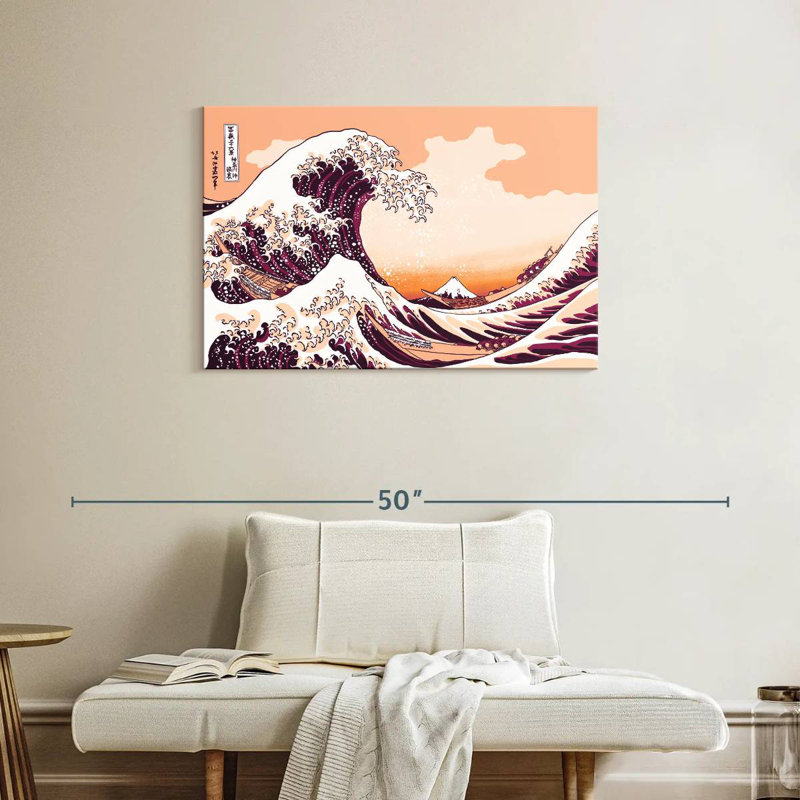Gillard Kanagawa, 24" H x 36" W