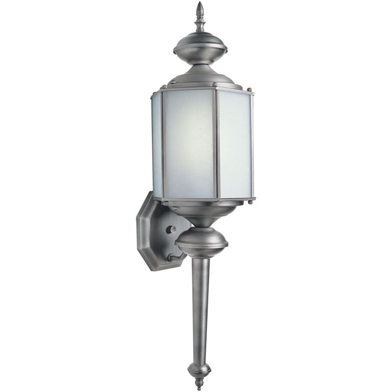 Lucerne Wall Light, Olde Nickel
