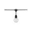 24Ft - LED String Light - Includes 12-G25 Bulbs - 2000K - 120 Volts