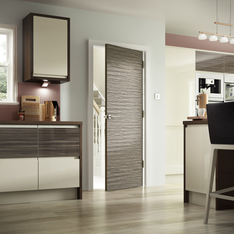 Solid Wood Flush Slab Fire Door, 198.1cm H x 83.8cm W x 4.4cm D