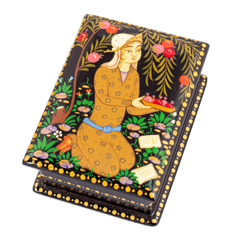 Boîte à bijoux en bois Lameca