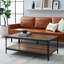 Vanwagenen Four Leg Coffee Table with Storage-26339874