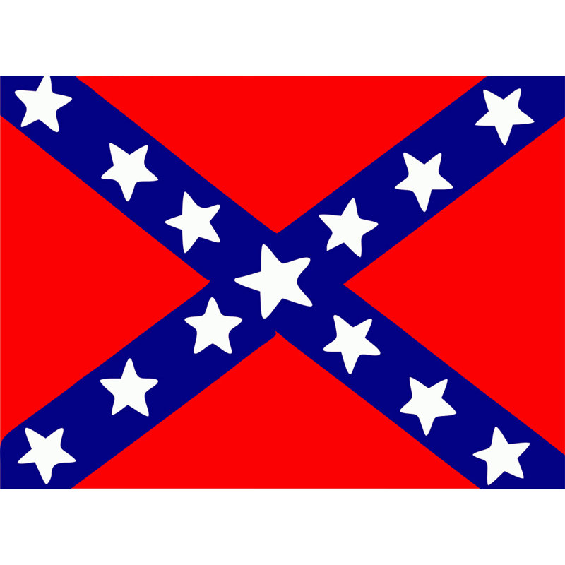 Drapeau du 26th Texas Cavalry Regiment, H 18 po x l 24 po