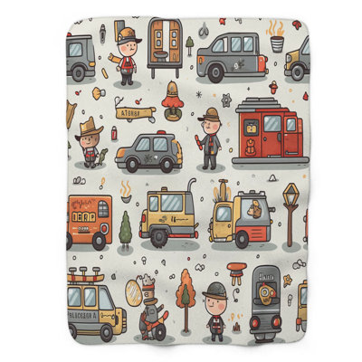 Tiny cars - 1 Piece Premium Blanket