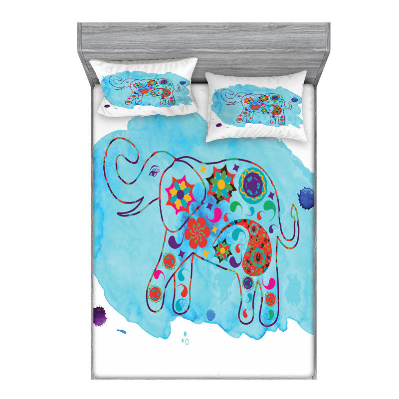 Microfiber Sheet Set, Full Sheet Set with Fitted Sheet