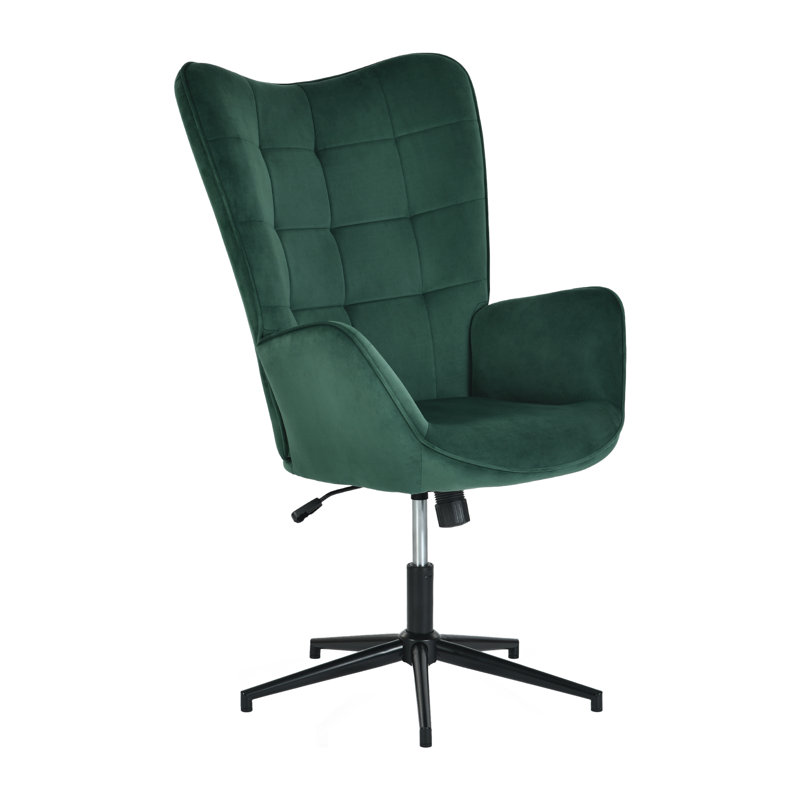 Charton Executive Chair, Dark Green, Height Adjustable