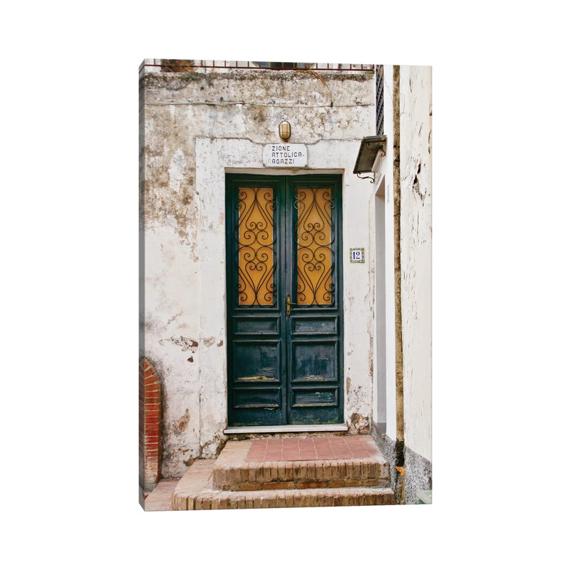 Italian Door No 12 by Susan Vizvary - Print on Canvas, Wrapped Canvas, 101.6 cm H x 66.04 cm W x 1.91 cm D