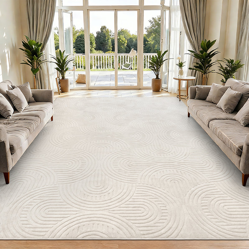 Machine Washable Non-Slip Oriental Area Rug, Rectangle 8' x 10'