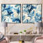 Cvita - Ensemble de 2 collages carrés botaniques abstraits-101857964-101857965