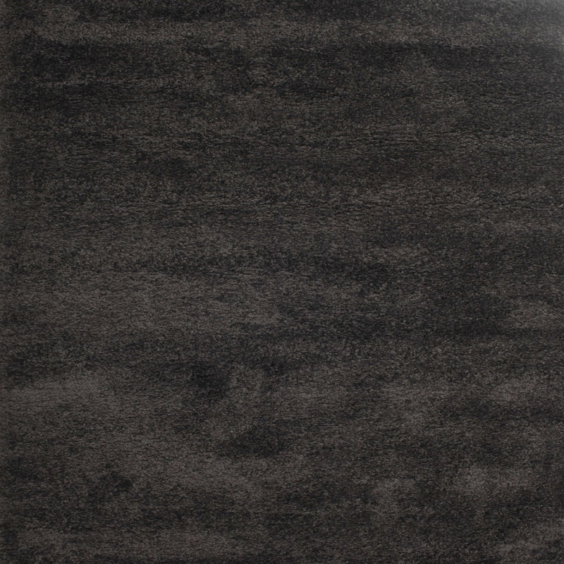 Tapis noir Alandra, Carré 6 pi x 6 pi