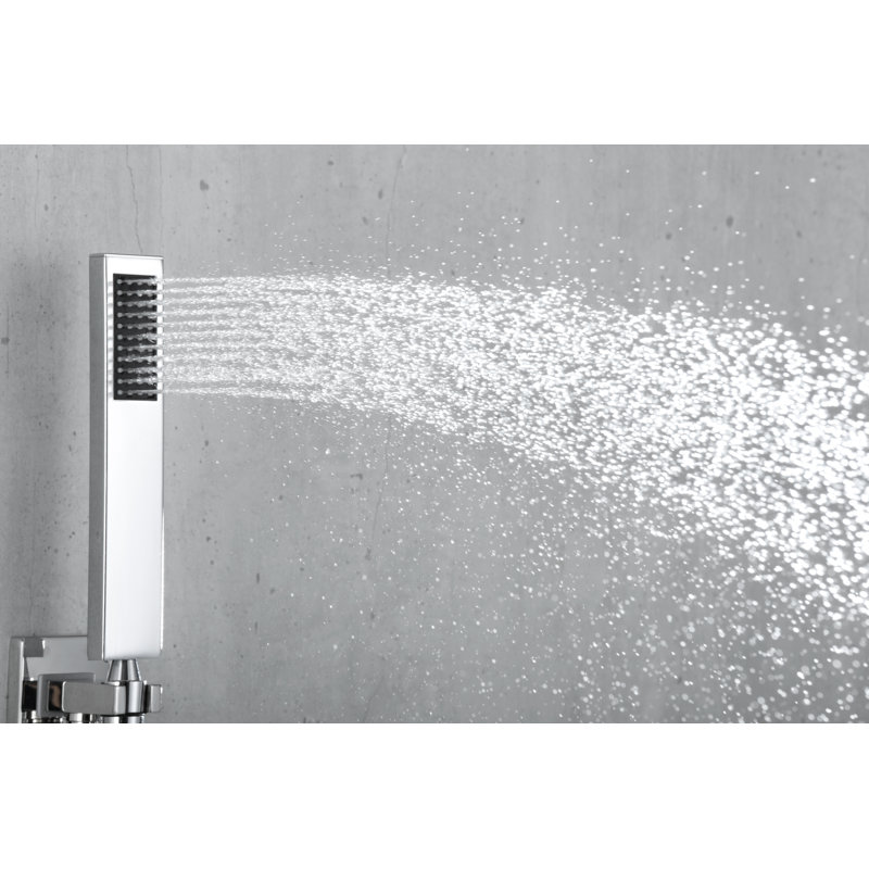 All-In-One Kit with Rough in-Valve, Chrome