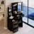 Small Size Bedside Vanity Table with LED Mirror-934508724