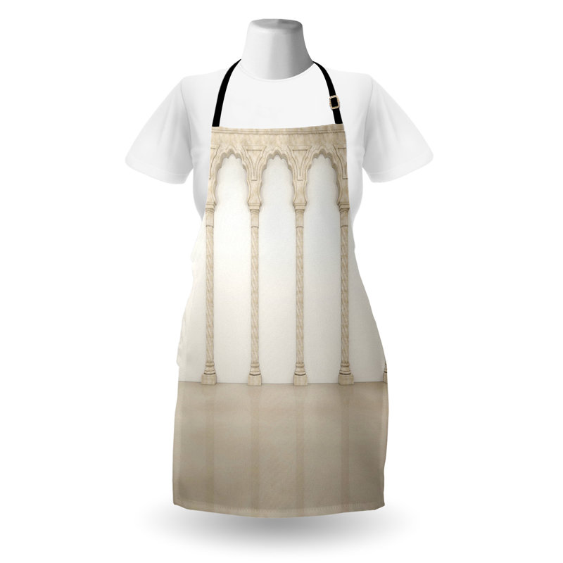 No Pattern Bib Apron