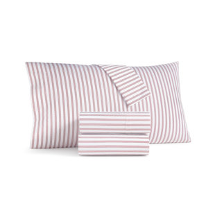 100% Cotton Striped Sheet Set