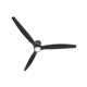 Hover 72-in Indoor/Outdoor Flush Mount Smart Ceiling Fan with Integrated LED + Remote
