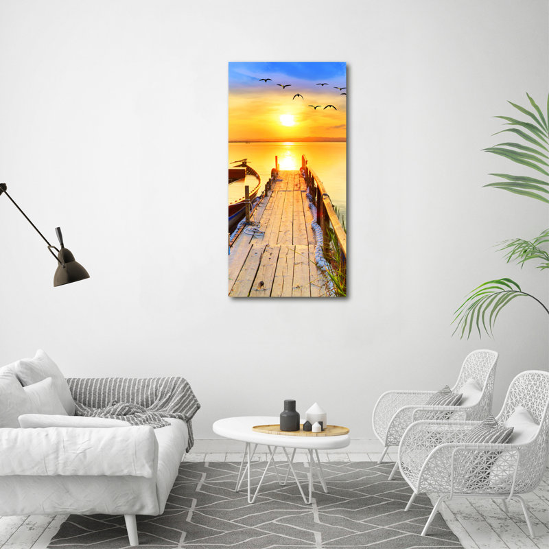 Lake - Wrapped Canvas Print