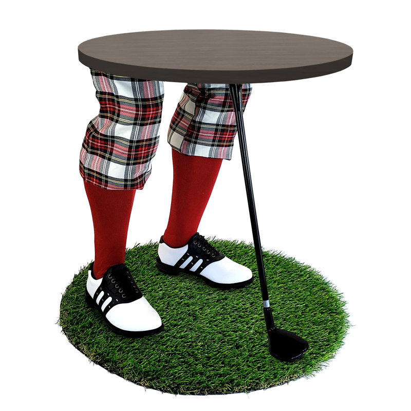 Table de bout abstraite, Argent