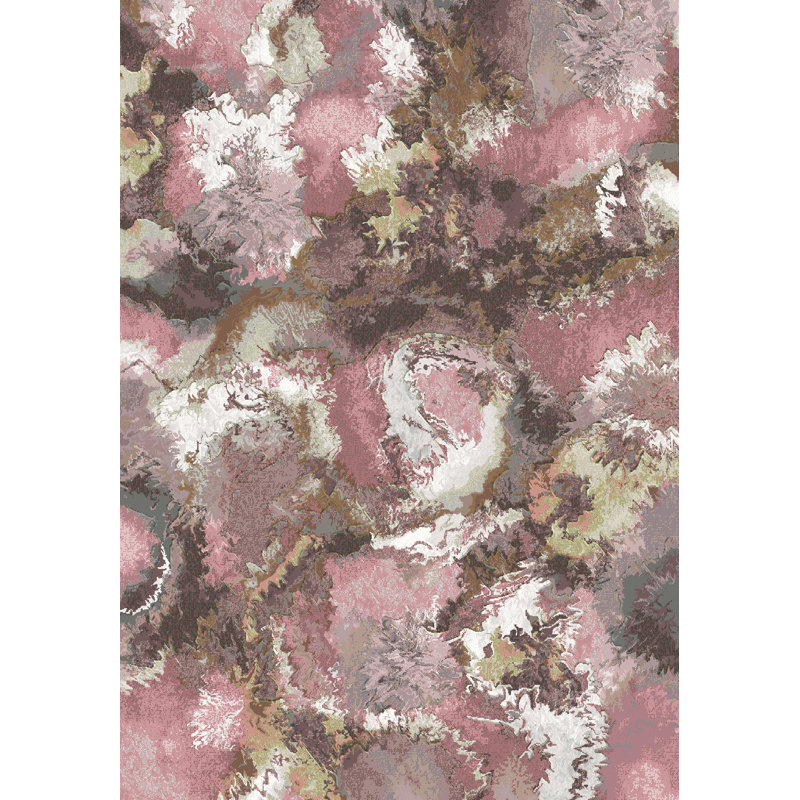 Anjuli Abstract Flat Weave Area Rug, Rectangle 160 x 230 cm