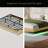 Walnut Floating Bed Frame With LED Lights-1962187939-1962187937