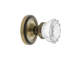Rope Rosette with Crystal Door Knob-1067662200-1067662145