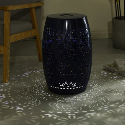 Table d'appoint, couleur bleu foncé