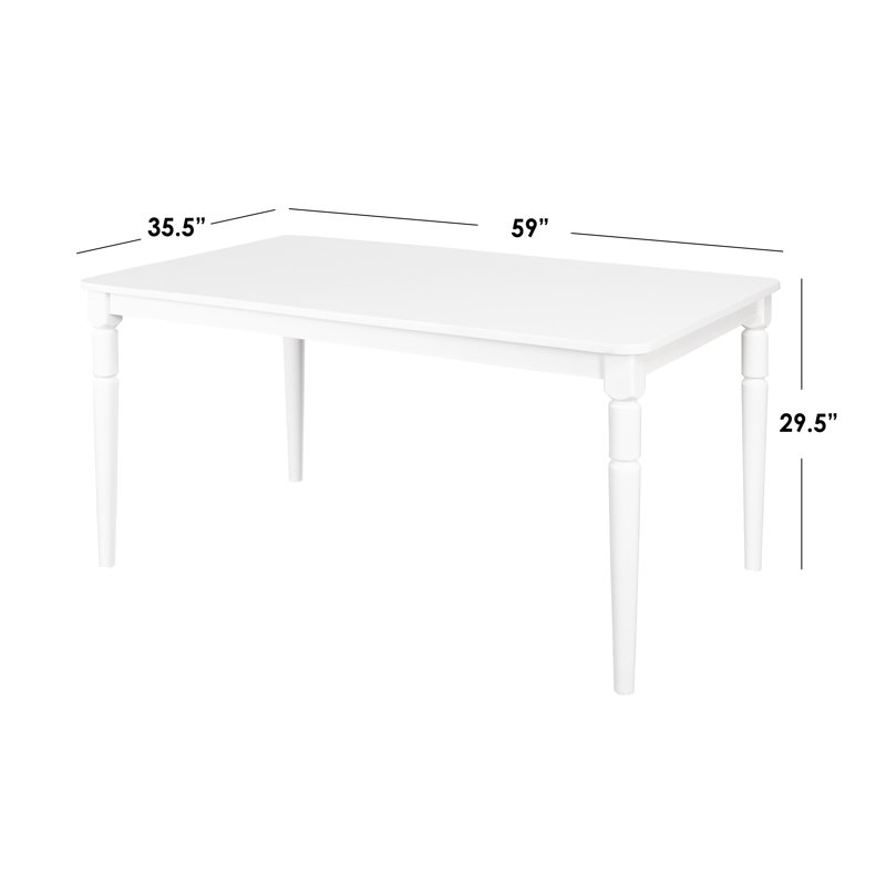 Ensemble repas 6 personnes Thomaston, Bleu