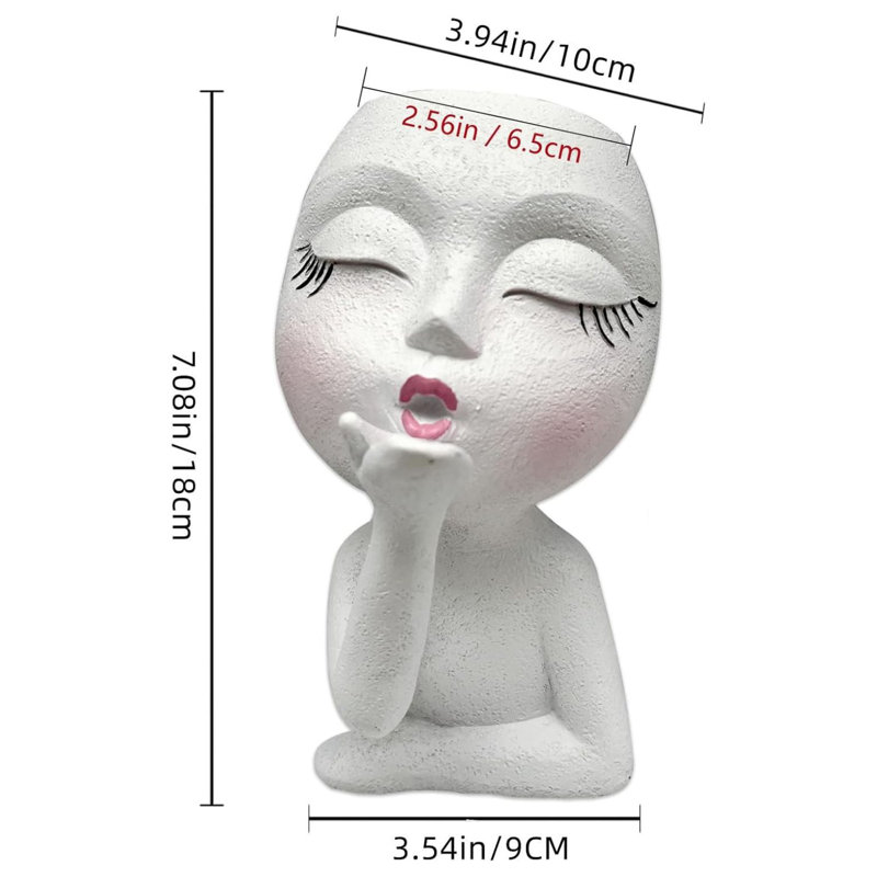 Pot de fleurs Face Face
