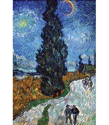 " Country Road In Provence By Night " by Vincent Van Gogh