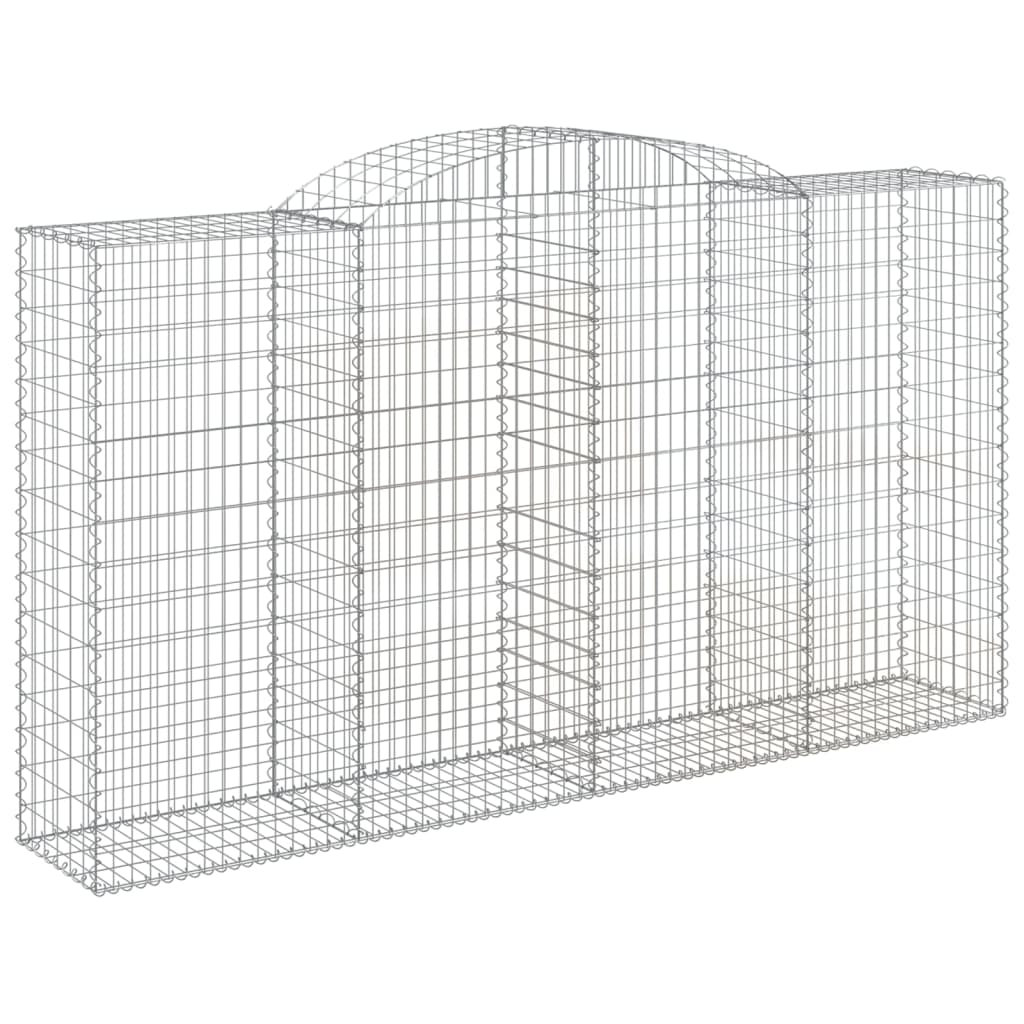 Briceida Silver Galvanised Iron Gabion Baskets