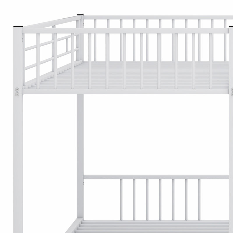 Bunk Bed With Slide, White