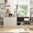 Comfortable Bench With Storage Cabinet And 2-Shelf