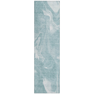 Cecelio Washable Abstract Indoor / Outdoor Rug