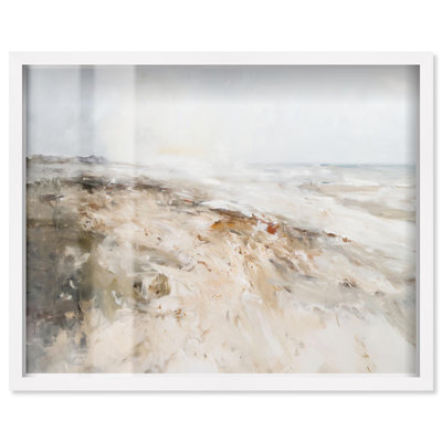 «Cornwall Beach Shadowbox Print» par Art Remedy