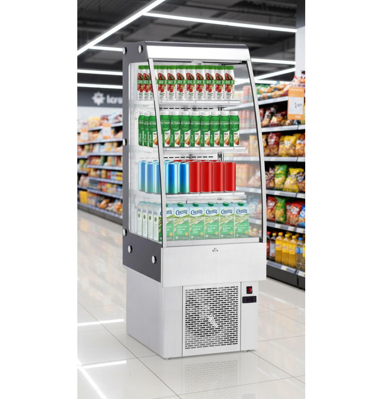 Glacière commerciale en verre, 3,5 pieds cubes
