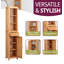 Hatcher Solid Wood Linen Cabinet