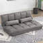 Convertible Floor Sofa Chair, Folding Couch Bed, Guest Chaise Lounge With 2 Pillows, Adjustable Backrest And Headrest, 51.25" L-44211138-44211139