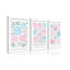 3 Piece Wrapped Canvas Print
