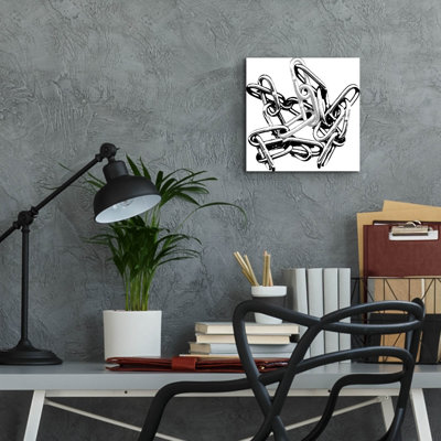 Art mural en verre «In Chains» par Erin Clark