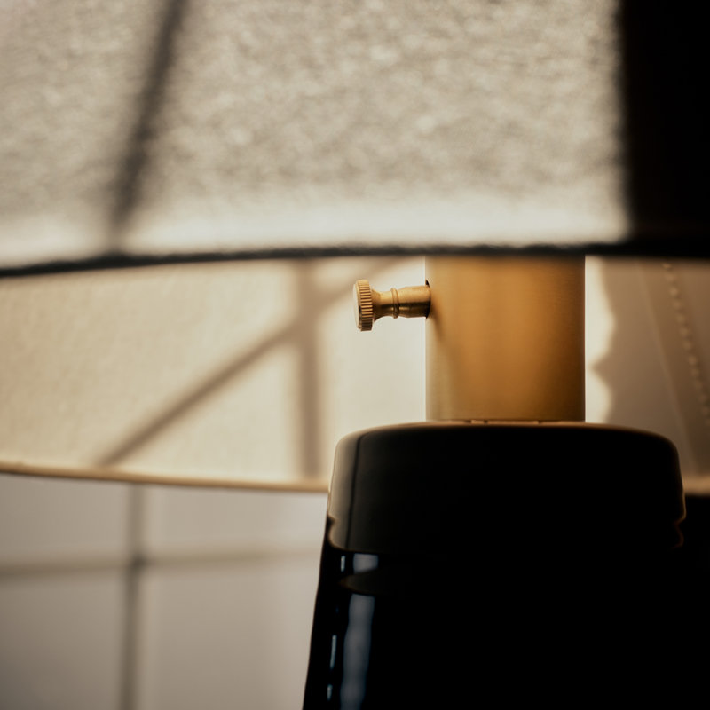 LA Modern Table Lamp, Black