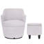 Fauteuil demi-tonneau pivotant avec rangement 360 °-426294279