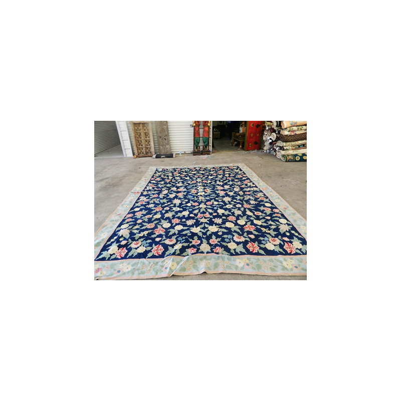 Tapis de chaîne bleu/rouge