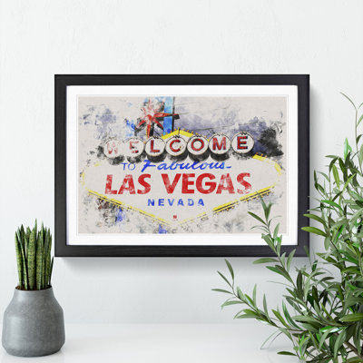 Las Vegas Sign Vol.2 - Picture Frame Graphic Art