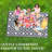 Waterproof Reversible Outdoor Rug – Portable Plastic Straw Mat for Patio, Deck, Balcony, Lightweight, Collapsible, Durable – Gray & White, 8x10ft (244x305cm)-1244355084-1244355085